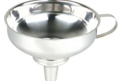 Entonnoir à confiture à 2 embouts en acier inoxydable 18/8
