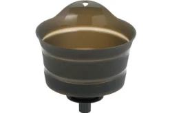 Entonnoir filtrant Mastrad pliable noir en silicone