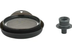 Entonnoir filtrant Mastrad pliable noir en silicone