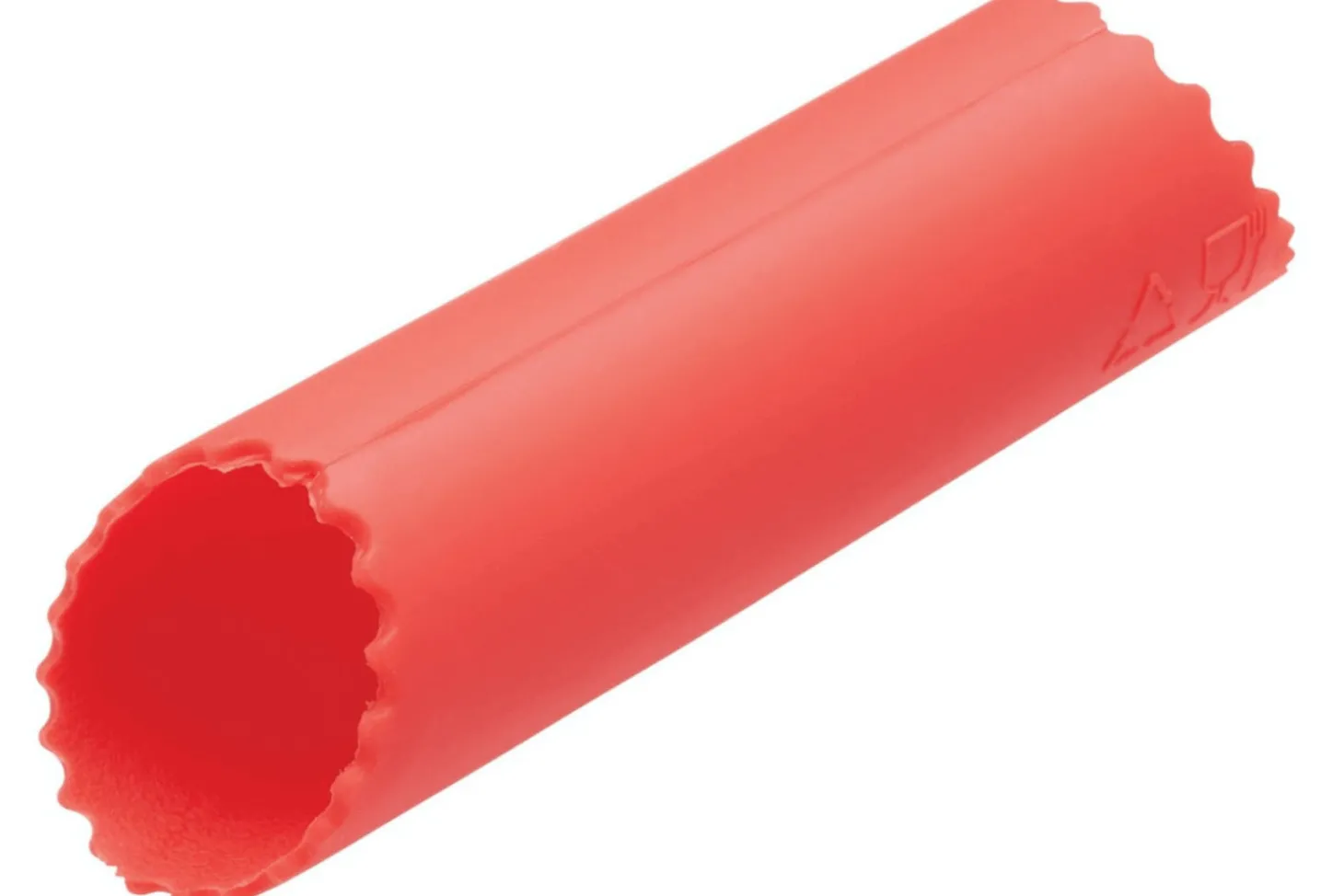 Epluche-ail KitchenCraft en silicone rouge 13,5cm