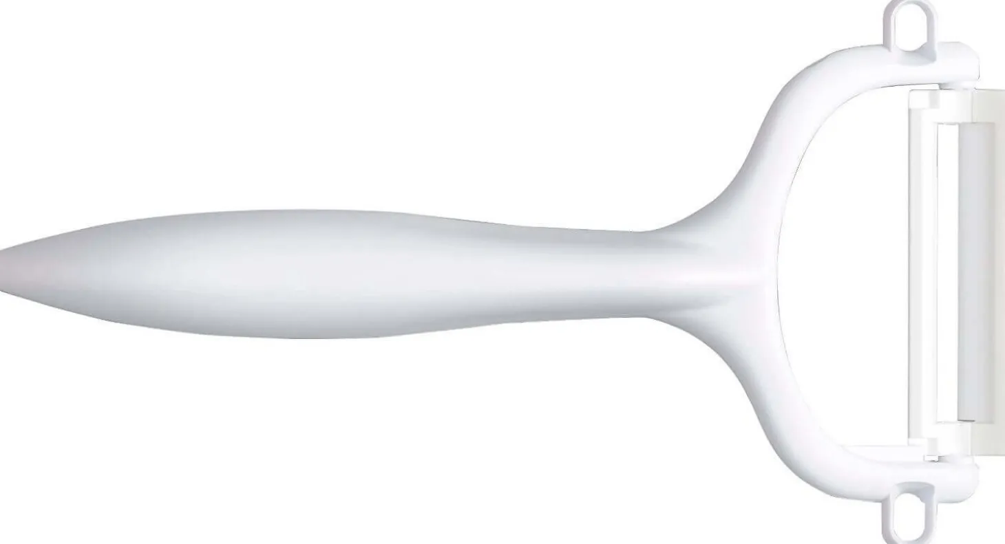 Eplucheur céramique rasoir Kyocera blanc lame 4cm