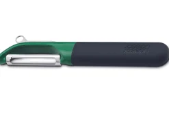 Eplucheur droit Joseph Joseph Multi-Peel en acier inox et polymère vert foncé