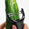 Eplucheur rasoir Y OXO inox manche noir