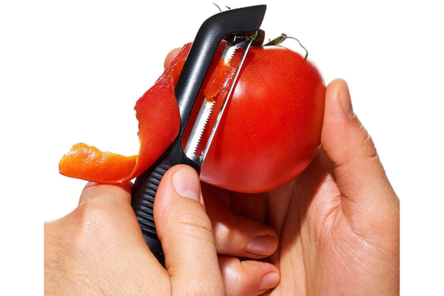 Eplucheur à tomate et peaux fines OXO lame oscillante dentelée