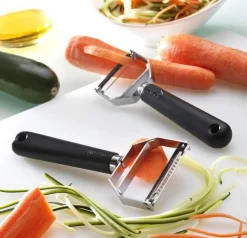 Eplucheur étrier DEGLON 5cm inox manche PP surmoulé