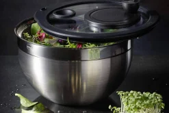 Essoreuse à salade Rösle 24cm en acier inoxydable 18/10