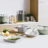 Faitout antiadhérent Berghoff Leo Balance MoonMist en aluminium 24 x 14cm