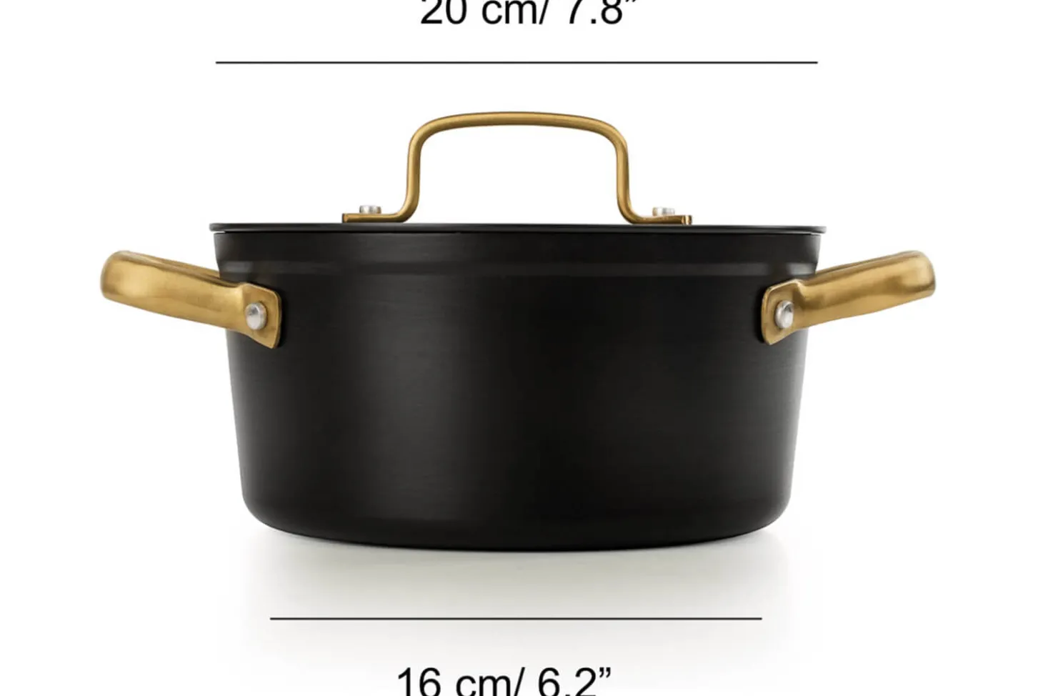 Faitout antiadhésif Arcos Samoa Iconic 20cm