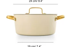 Faitout antiadhésif Arcos Samoa Iconic 24cm