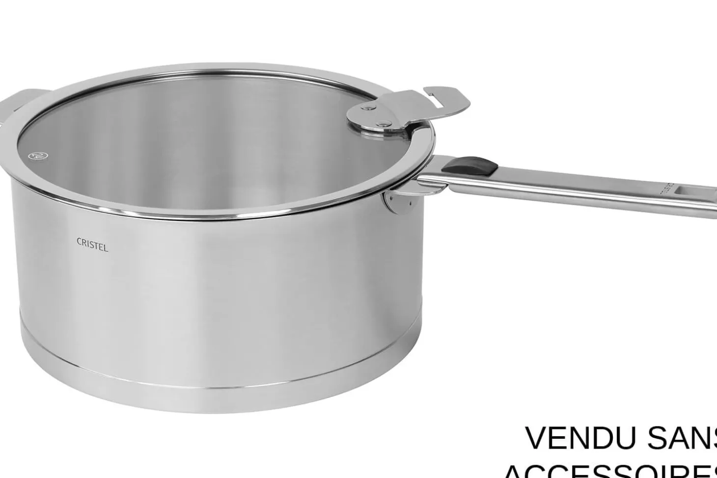 Faitout Cristel Strate Amovible en acier inox 18/10