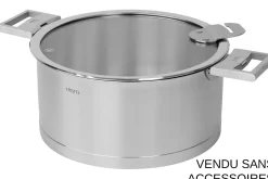 Faitout Cristel Strate Amovible en acier inox 18/10