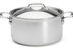 Faitout De Buyer Affinity en acier inoxydable 5 ply avec couvercle