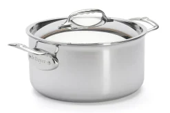 Faitout De Buyer Affinity en acier inoxydable 5 ply avec couvercle