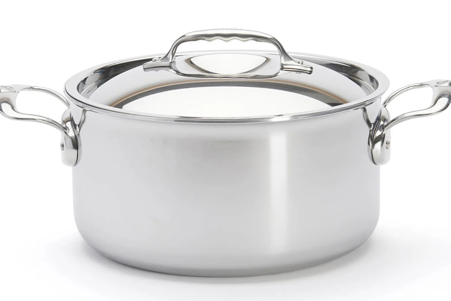 Faitout De Buyer Affinity en acier inoxydable 5 ply avec couvercle