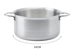 Faitout De Buyer Alchimy en inox 18/10 multicouches 3 plis