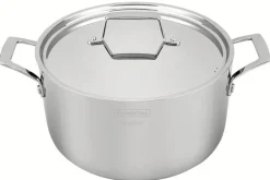 Faitout Tarmontina Grano en inox triple couche