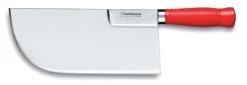 Feuille de boucher renforcée Bargoin rouge dos droit 26cm 0.84 Kg