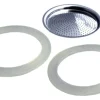 Filtre de rechange pour cafetières Gefu Lucino 3 tasses et Nando + 2 joints d'étanchéité
