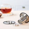 Filtre à thé Cristel dévissable et diamètre adaptable en inox