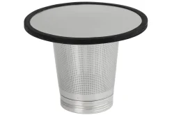 Filtre à thé Cristel dévissable et diamètre adaptable en inox