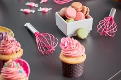 Fouet de cuisine Rösle Pink Charity en silicone rose 27cm