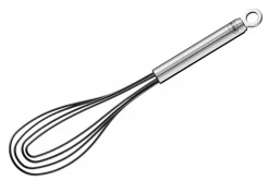 Fouet plat Rösle en silicone 27cm