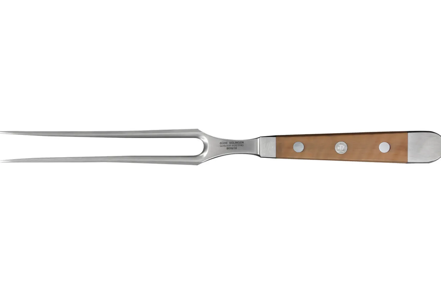 Fourchette à découper diapason Gude 18cm Alpha Poire