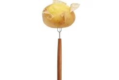 Fourchette à pommes de terre Triangle Sense manche en bois de prunier