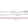2 fourchettes à homard Westmark en acier inox 18,5cm