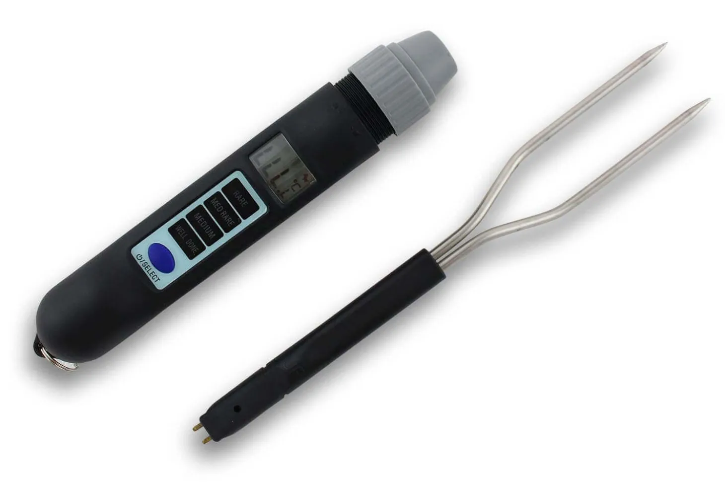 Fourchette thermomètre digitale Alla France idéale barbecue