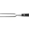 Fourchette à viande Sabatier Éléphant Idéal Forgé 17cm manche nylon noir