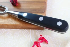 Fourchette à viande Sabatier Éléphant Idéal Forgé 17cm manche nylon noir