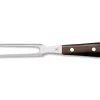 Fourchette à viande Wüsthof Ikon forgée 16cm en bois de grenadille