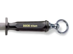 Fusil à aiguiser Dick Dickoron Titan mèche ovale 30cm grain fin