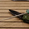 Fusil à aiguiser DMT Diafold mèche diamantée à grain fin 11,3cm pour couteau denté