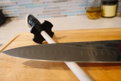 Fusil à aiguiser DMT mèche céramique à grain fin 2200 30cm manche noir