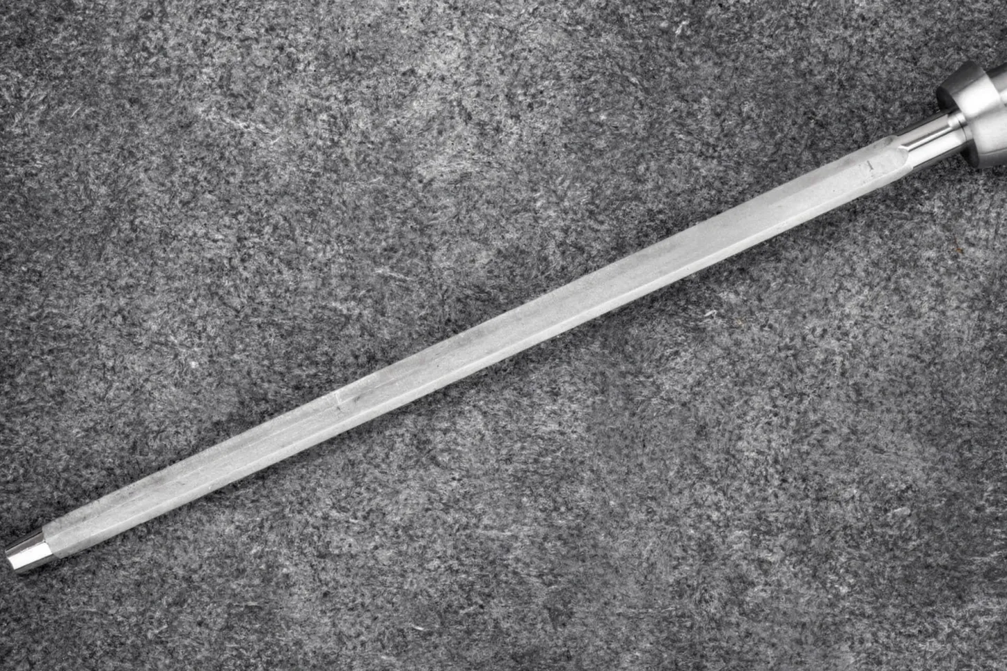 Fusil à aiguiser Fukito Olive diamant mèche ronde 20cm