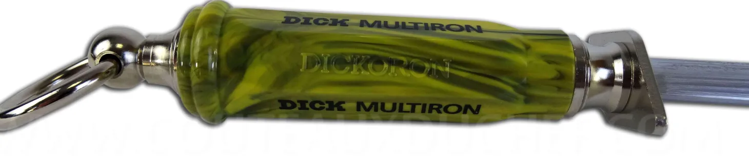 Fusil à aiguiser ovale DICK MULTIRON 30cm grain fin