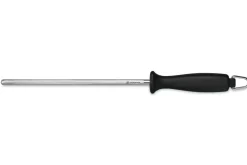Fusil à aiguiser Wüsthof mèche ronde en acier 23cm grain standard