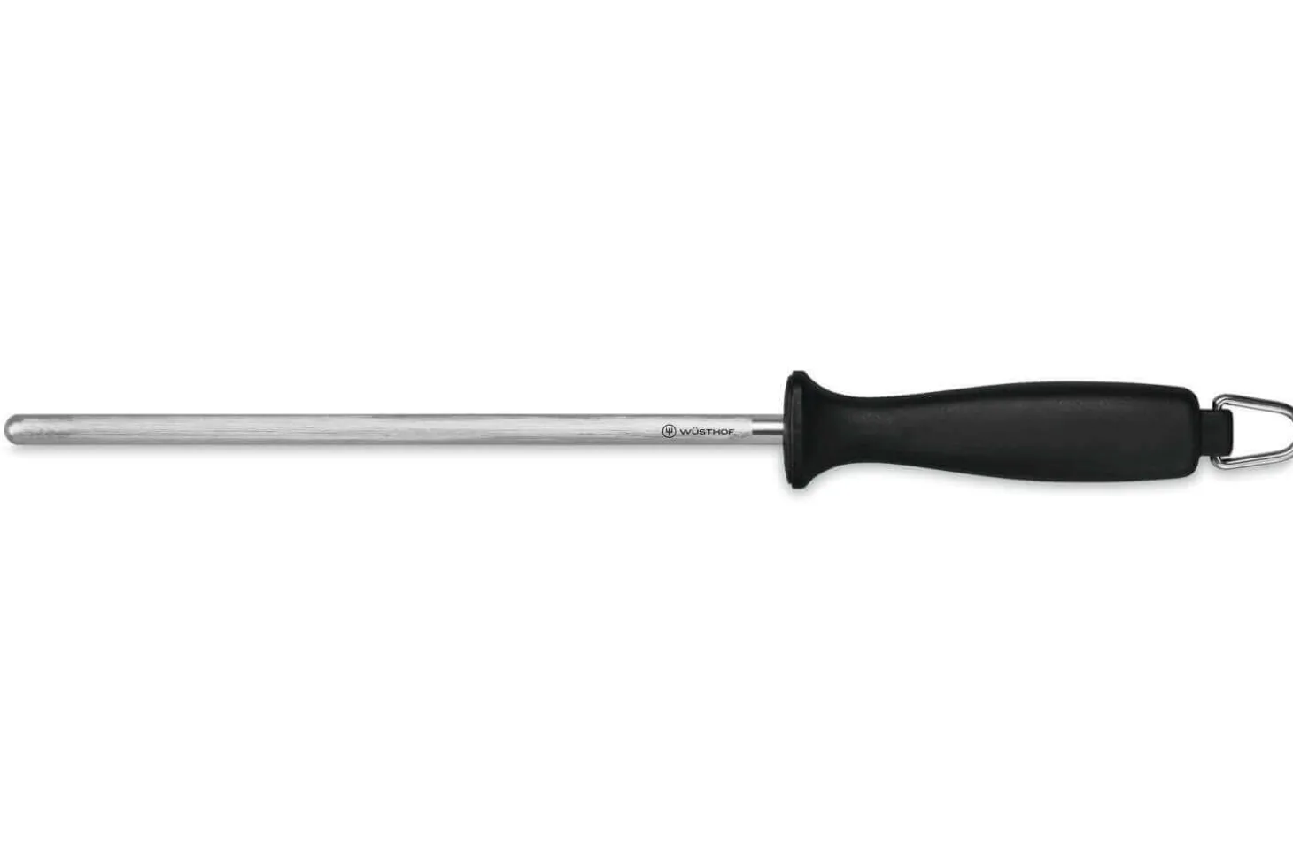 Fusil à aiguiser Wüsthof mèche ronde en acier 23cm grain standard