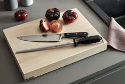 Fusil à aiguiser Wüsthof mèche ronde en acier 23cm grain standard