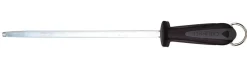 Fusil de boucher FISCHER mèche ronde 30cm grain fin manche noir et gris