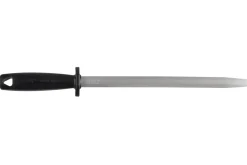 Fusil de boucher Fischer mèche ronde 30cm grain fin manche noir