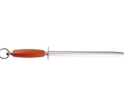 Fusil de boucher Fis'Chrom FISCHER mèche ovale 30cm grain extra fin
