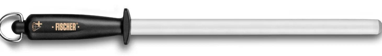 Fusil de boucher mèche ovale "diamant plus" chrome dur 27cm FISCHER