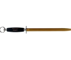Fusil de boucher Titanium II mèche ovale 30cm FISCHER grain fin