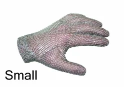 Gant de protection cotte de mailles inox ambidextre WILCO Taille S