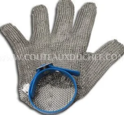 Gant de protection Niroflex en cotte de maille inox - Taille L