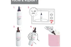 Glaçage blanc prêt à l'emploi Scrapcooking - Goût chocolat 130g