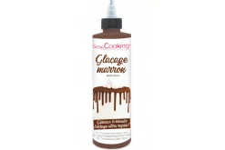 Glaçage marron prêt à l'emploi Scrapcooking - Goût chocolat 130g